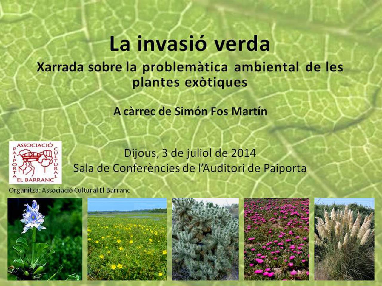 Read more about the article Xarrada sobre la problemàtica ambiental de les plantes exòtiques