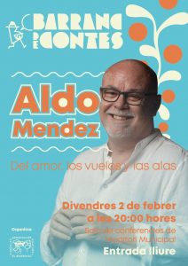 Read more about the article Sessió de narració oral amb Aldo Mendez: “Del amor, los vuelos y las alas”